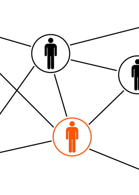Netzwerk Darstellung Piktogramme